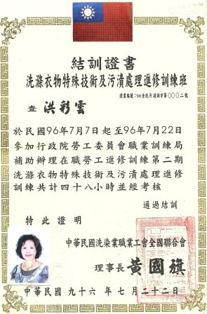 洗滌衣物特殊技術